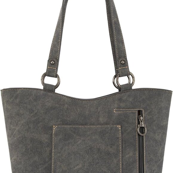 Boho Cowgirl Fringe Handbag Set - Perfect Vegan Leather Gift for Style Lovers - Picture 4 of 6